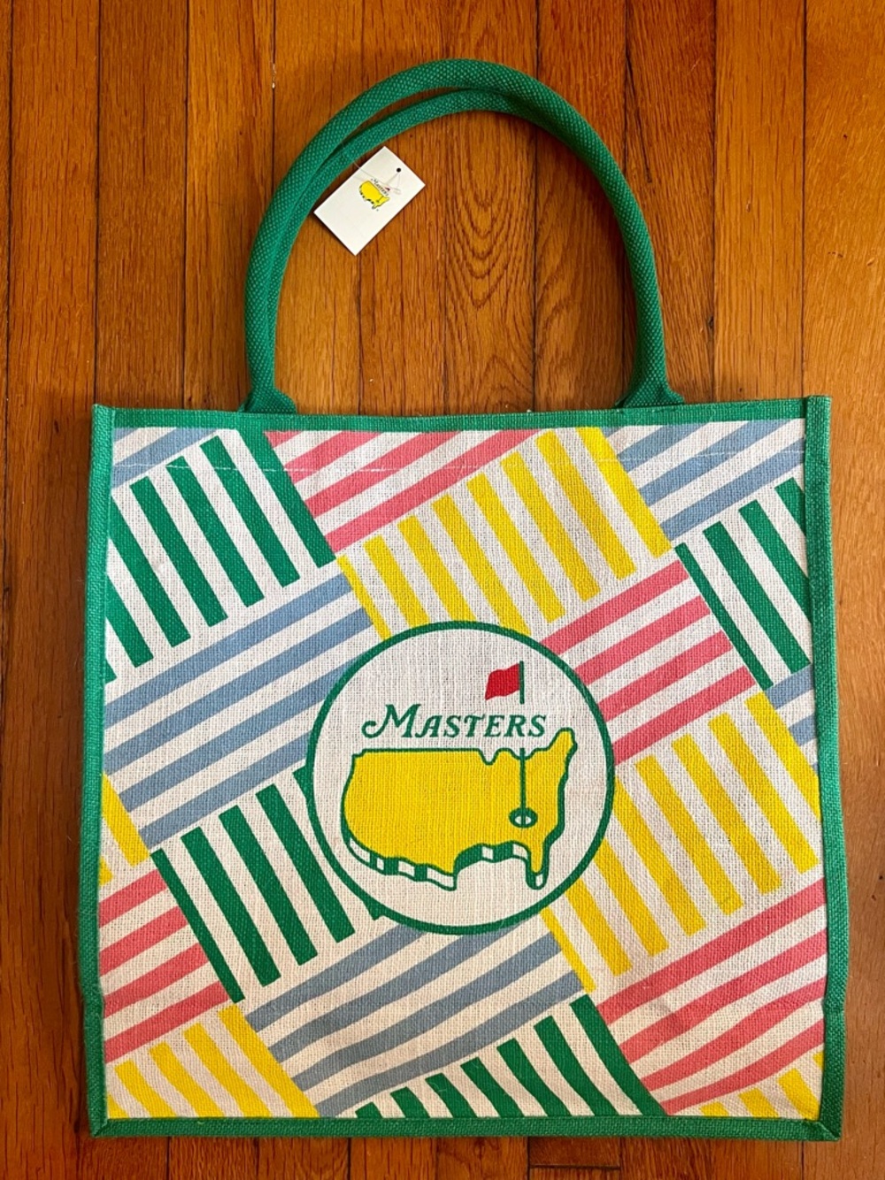 Masters 2026 Jute Tote